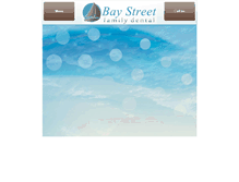 Tablet Screenshot of baystreetfamilydental.com